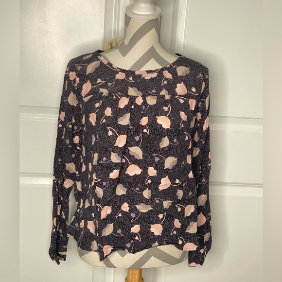 Loft XSP Floral Boouse - Picture 1 of 7